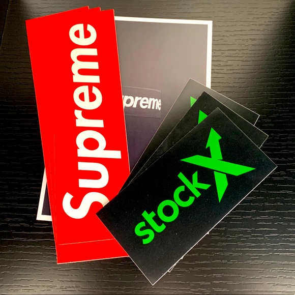 stockx supreme stickers